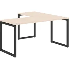 Стол угловой Xten-Q XQCT 1615 Black (L), бук тиара