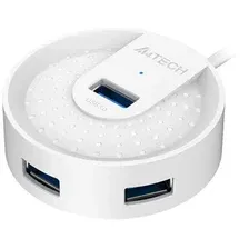 USB-хаб A4Tech HUB-30 (белый)