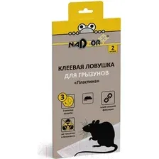 Клей от вредителей Nadzor Для грызунов пластина 2 шт