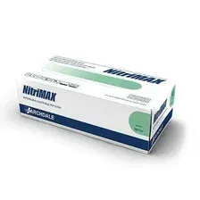 Нитриловые перчатки Nitrimax нитриловые (L, 100 шт, зеленый)