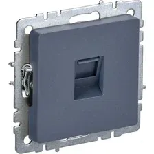 Розетка компьютерная IEK Brite BR-K10-1-K35
