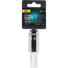Головка торцевая шестигранная Deli EDQ4308