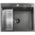 Кухонная мойка Avina Futur FK 4848 B Eco Embossing (черный нано)