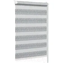 Рулонные шторы Delfa Сантайм День&amp;Ночь Best СРШ-01МК 41174 (52x160, белый/серый)