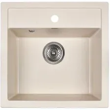 Мойка кухонная Wisent 510-30W (с сифоном GER013)