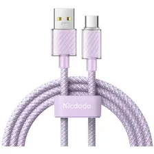 Кабель McDodo CA-3652 USB Type-A - USB Type-C (1.2 м, фиолетовый)