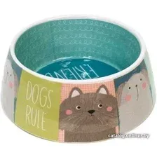Миска TarHong Best Friends PVA3071PBDF (голубой с рисунком)