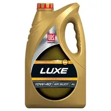 Моторное масло LUKOIL Luxe 3706361 10W-40 полусинтетическое 4 л