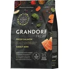 Сухой корм для собак Grandorf Adult Mini Breeds Fresh Salmon&Sweet Potato (1кг)