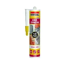 Клей-герметик полиуретановый «Soudal» Flex PU40 серый 300 мл