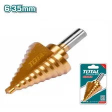 Сверло ступенчатое 6-35мм TOTAL TAC7563501