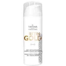 Farmona Крем для лица Professional Retin Gold разглаживающий и выравнивающий тон. Anti Ageing 150 мл