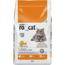 Наполнитель для туалета бентонитовый комкующийся RO-CAT Orange 10 л, 8,5 кг (8699245858297)
