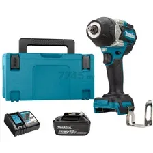 Гайковерт аккумуляторный ударный MAKITA LXT DTW 700 RT1J (DTW700RT1J)