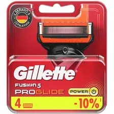Сменные кассеты для бритья Gillette Fusion5 Proglide Power Red (4 шт) 7702018085576