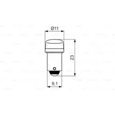 Лампа накаливания, фонарь указателя поворота BOSCH 1 987 301 513