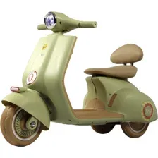 Детский мотоцикл RiverToys K444PX-A (зеленый)