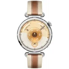 Умные часы Huawei Watch GT 6 41 мм (серебристый, с коричневым кожаным ремешком, международная версия)