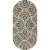 Ковер для жилой комнаты Safyun Bravo SN550-LIGHT-BROWN-OVAL (1.6x2.3)