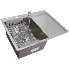 Мойка кухонная Wisent WS-36550-L-114 (с сифоном, дозатором и коландером)