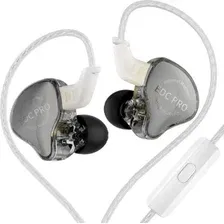 Наушники KZ Acoustics EDC Pro Silver-Plated Cable (с микрофоном)