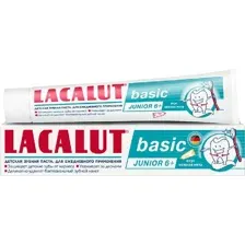 Зубная паста Lacalut Junior 6+ Нежная мята (60г)