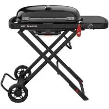 Газовый гриль для дачи Weber Traveler Stealth Edition