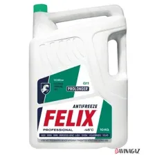 Антифриз FELIX PROLONGER G11 (зеленый) 10 кг
