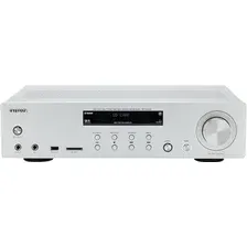 Интегральный усилитель Aiwa AMU-120BT (серебристый)