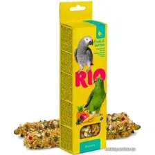 Лакомство для птиц Rio Палочки с фруктами и ягодами 2х75 г