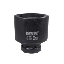 Головка ударная глубокая 1'', 60мм (6гр.) FK48510060 FORCEKRAFT