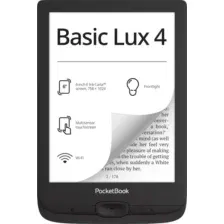 Электронная книга PocketBook 618 Basic Lux 4, PB618-P-CIS, черный