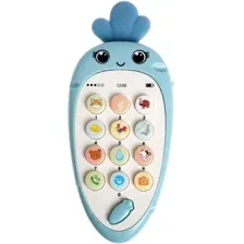 Музыкальная игрушка Zabiaka Крошка-Моркошка 5148883 (синий)