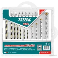 Набор бит и сверл Total TACSDB1901 (19 шт)