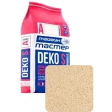 Декоративная штукатурка Тайфун Deko S А5 (песочный, 5.4 кг)