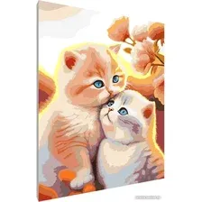 Картина по номерам PaintLine Пара котят 2037679778686