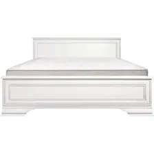 Кровать Black Red White Kentaki S320-LOZ140х200 М (белый/белый)