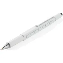 Ручка шариковая Xindao P221.553 (белый/серебристый)