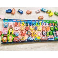 Развивающая игра Монтессори Магнитная рыбалка