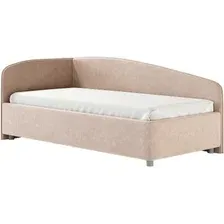 Кровать Сонум Paola L 90x200 (микровелюр кремовый)