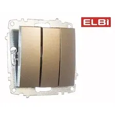 Выключатель El-Bi Zena-Vega / 609-011400-254 (титан)