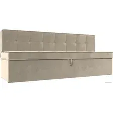 Диван Лига диванов Техас 340 (микровельвет бежевый)