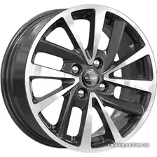 Литые диски K&K КС899 15x6" 4x100мм DIA 60.1мм ET 37мм Алмаз черный