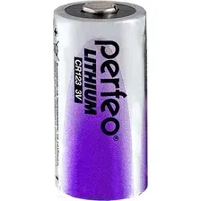 Батарейка Perfeo литиевая, CR123, 1 шт
