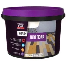 Эмаль VGT ВД-АК-1179 Профи для пола База А (2.5кг, супербелая)