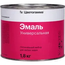 Эмаль Цветогамма ПФ-115 ТУ (1.8кг, красный)