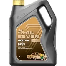 Моторное масло S-OIL SEVEN GOLD #9 A3/B4 5W-30 4л