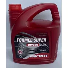Моторное масло FAVORIT FORMEL SUPER MoS2 SAE 10W-40 5л API SG/CD