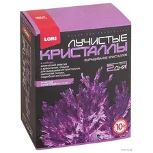 Набор для выращивания кристаллов Лучистые кристаллы. Фиолетовый