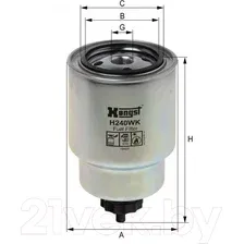 Топливный фильтр Hengst H240WK